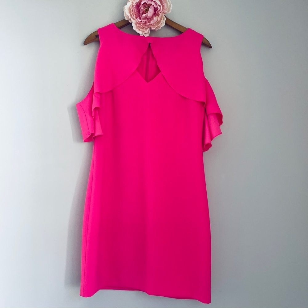 Trina Turk Cota de Caza Fuschia Pink Dress 4 - Picture 3 of 11